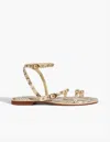 Schutz Women Annete Flat Sandal In Beige Latte