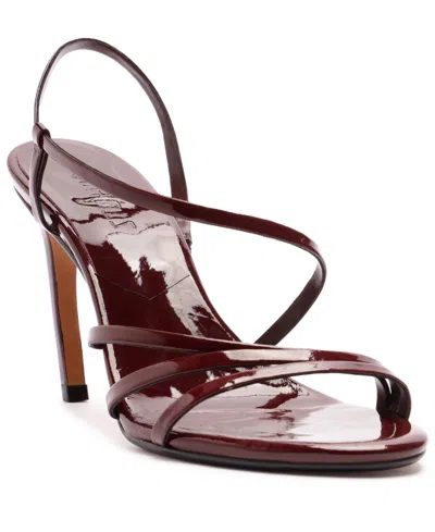 Schutz Women's Annie Curve Dress Sandals In Brown