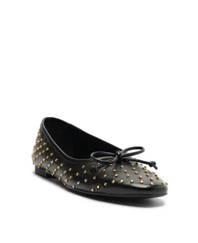 SCHUTZ WOMEN'S ARISSA STUD BALLET FLATS