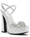 Schutz Arlene Platform Sandal In Silver