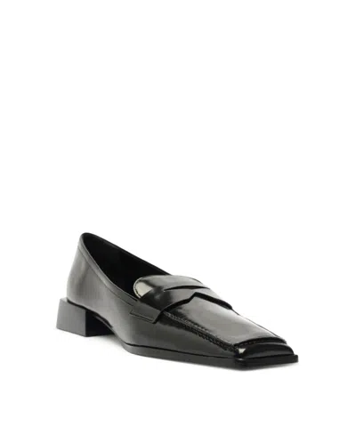 Schutz Women's Ashton Man Tailor Flats In Black