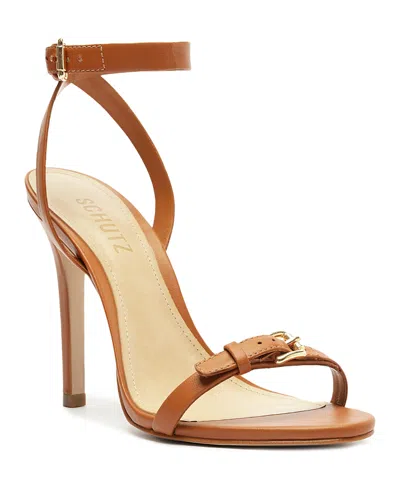Schutz Women's Aurora Sandals In Brown