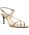 Schutz Women Azure Mid Stiletto Heel Dress Sandals In Silver