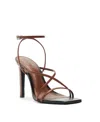 Schutz Bari Ankle Strap Sandal In Black