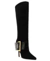 Schutz Women's Beatrix Pointed Toe Dress Boots In Black