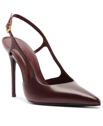Schutz Women's Boris Pointed Toe Pumps In Burgundy