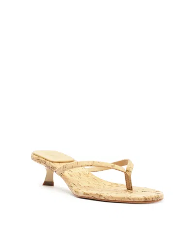 Schutz Women's Carolyn Slip-on Dress Sandals In Beige