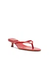 Schutz Women's Carolyn Slip-on Dress Sandals In Red