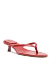 Schutz Women's Carolyn Slip-on Dress Sandals In Red