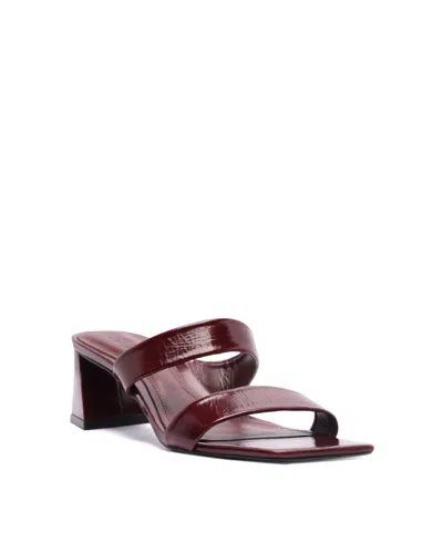 Schutz Women's Chantal Mid Heel Slide Sandals