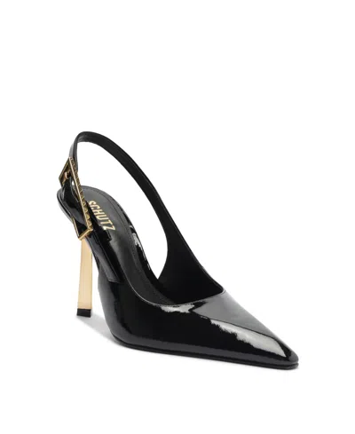 Schutz Women's Ciara High Stiletto Heel Pumps In Black