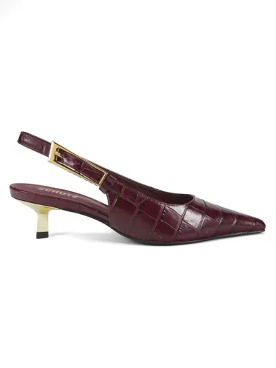 SCHUTZ WOMEN'S CIARA 40MM QUILTED LEATHER PUMPS