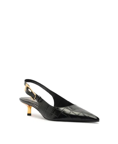 SCHUTZ WOMEN'S CIARA SLINGBACK KITTEN HEEL PUMPS