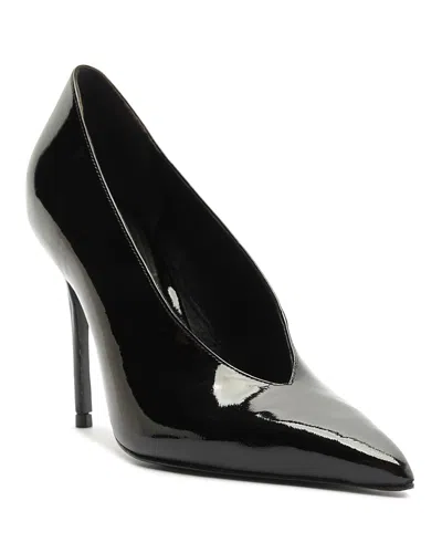 Schutz Women's Claudia Patent Leather High Heel Pumps In Black
