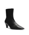 Schutz Women's Dellia Square Toe Booties In Black