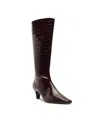 Schutz Analeah High-heel Boots In Red