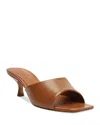 Schutz Dethalia Kitten Heel Slide Sandal In Brown