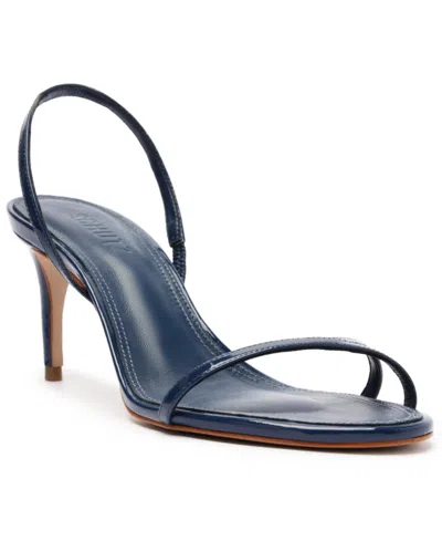 Schutz Women's Diana Mid Stiletto Heel Sandals In Blue