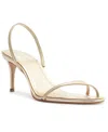 Schutz Women's Diana Mid Stiletto Heel Sandals In Gold