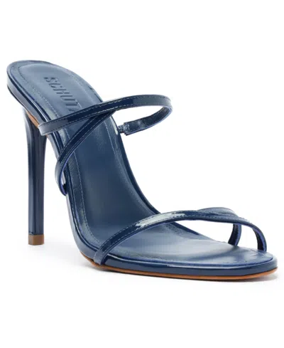 Schutz Women's Diana Stiletto Heel Sandals In Blue