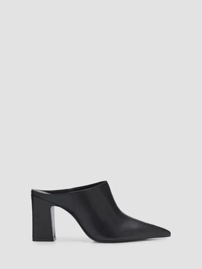 Schutz Women's Eleanor Leather Mules In Black