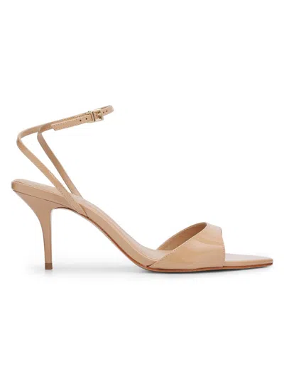 Schutz Elodie 75mm Patent Leather Sandals In Multi