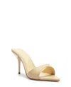 Schutz Women's Elodie Mid Heel Mules In Beige