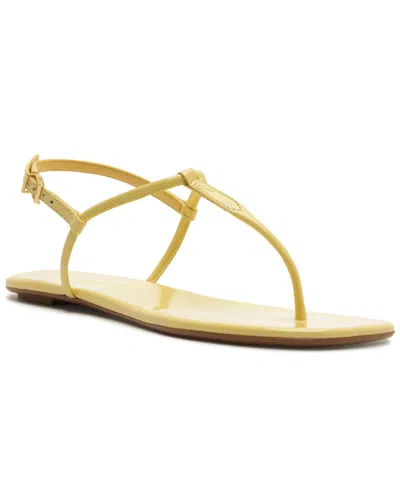 Schutz Women's Elsha Round Toe Flat Sandals In Multi