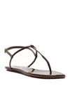 Schutz Elsha Sandals Root Brown In Brown