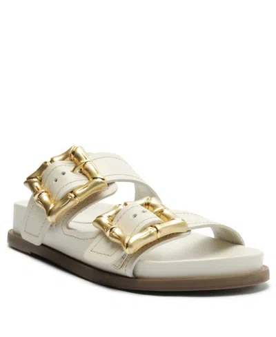 Schutz Women's Enola Sporty Sandals In Pearl