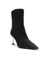 Schutz Women's Firenze Pointed Toe Booties In Black