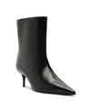 Schutz Women's Frances Pointed Toe Booties In Black