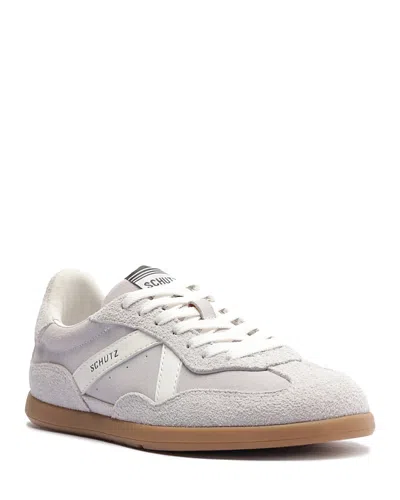 Schutz Garden Suede Sneaker In Grey, Women's At Urban Outfitters