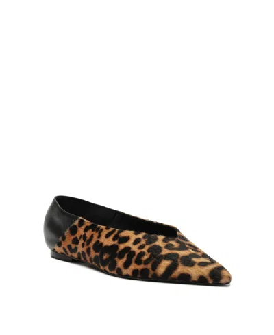 Schutz Women's Gemma Slip-on Flats In Animal Print