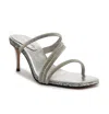 Schutz Women's Giulia Embellished High Heel Slide Sandals In Silver