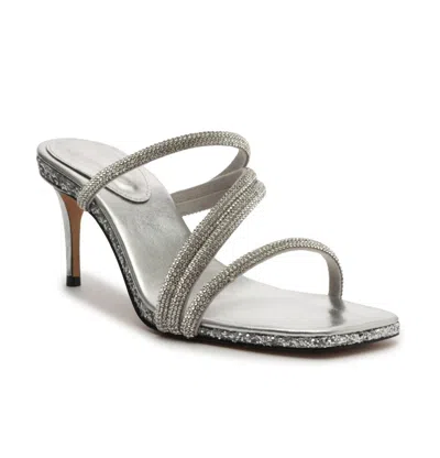 Schutz Women's Giulia Mule Sandals In Silver