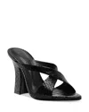 Schutz Glenda Mule Heel In Black, Women's At Urban Outfitters In Black