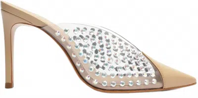 Schutz Women's Greece With Embellishment Pump Heels In Nude In Brown