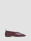 Schutz Women's Hadley Leather Ballerina Flats In Animal Print