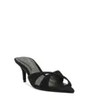 Schutz Women's Hilda Leaf Pointy Toe Mule Sandals