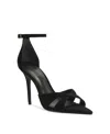 Schutz Women's Hilda Leaf Sandals In Black