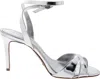 Schutz Women's Hilda Mid Heels In Prata In Silver