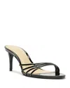 Schutz Inez Strappy Slide Sandals In Black