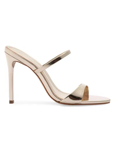 Schutz Women's Jessica 100mm Metallic Sandals