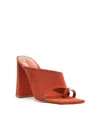 Schutz Jodie Slide Sandal In Orange
