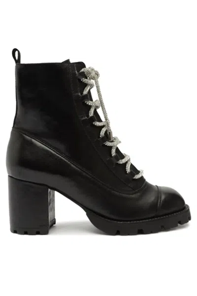 Schutz Women's Kaile Mid Glam Booties In Black