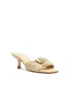 Schutz Kareena Knot Slide Sandal In Beige