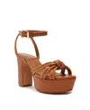 Schutz Kathleen Platform Sandal In Brown