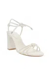 Schutz Women's Kate High Block Heel In White In White