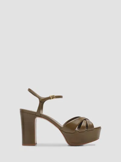 Schutz Women's Keefa 100mm Platform Sandals